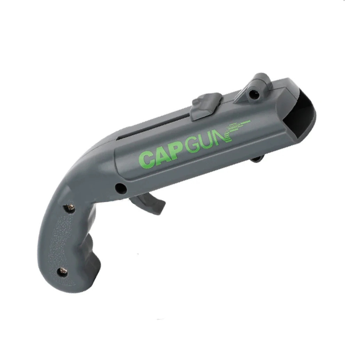 Bottle opener with a shooting effect