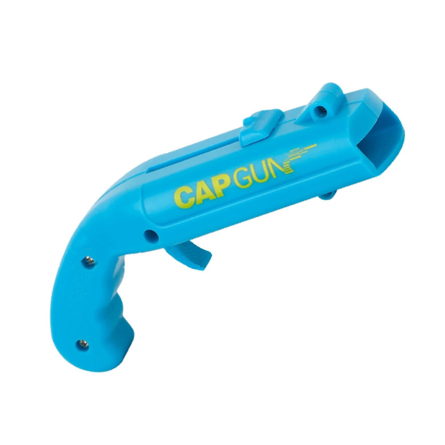 Bottle opener with a shooting effect